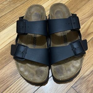 Birkenstock Arizona Slide Sandal - Women's Size 8-8.5 EU 39 Black